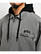 DGK Noble Black Wash Hooded Canvas Work Jacket - Thumbnail image 3 of 7