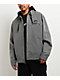 DGK Noble Black Wash Hooded Canvas Work Jacket - Thumbnail image 7 of 7