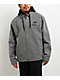 DGK Noble Black Wash Hooded Canvas Work Jacket - Thumbnail image 2 of 7