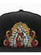 DGK Our Lady Black Snapback Hat - Thumbnail image 5 of 6