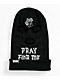 DGK Pray For Me Black Balaclava Beanie - Thumbnail image 2 of 2
