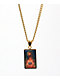 DGK Pray Lenticular 22" Gold Chain Necklace - Thumbnail image 1 of 3