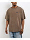 DGK Redemption 2.0 Brown Wash Pocket T-Shirt - Thumbnail image 2 of 7