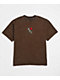 DGK Represent Heavyweight Brown Wash T-Shirt - Thumbnail image 7 of 8
