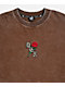 DGK Represent Heavyweight Brown Wash T-Shirt - Thumbnail image 8 of 8