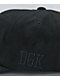 DGK Rival Black Strapback Hat