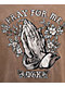 DGK Saint Light Brown Wash Boxy T-Shirt - Thumbnail image 4 of 6