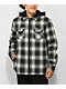 DGK Smoke Black & Grey Hooded Flannel Shirt - Thumbnail image 2 of 4