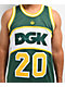 DGK Team Indica Green, Yellow & White Basketball Jersey - Thumbnail image 3 of 4