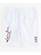 DGK Zen White Sweat Shorts - Thumbnail image 1 of 4