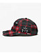 DGK Zephyr Distressed Red Plaid Strapback Hat - Thumbnail image 4 of 5