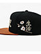 DGK Zion Black & Brown Snapback Hat - Thumbnail image 4 of 7