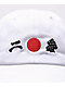 DGK x Afro Samurai Niban White Strapback Hat - Thumbnail image 3 of 5
