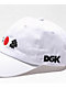 DGK x Afro Samurai Niban White Strapback Hat - Thumbnail image 5 of 5