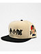 DGK x Bruce Lee Balance Natural & Black Snapback Hat - Thumbnail image 1 of 5
