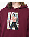 DGK x Bruce Lee Like Echo Burgundy Hoodie - Thumbnail image 3 of 5