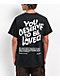 DREAM You Deserve To Be Loved Black T-Shirt - Thumbnail image 1 of 3