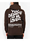 DREAM You Deserve To Be Loved Brown Hoodie - Thumbnail image 1 of 5
