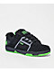 DVS Comanche Black, Charcoal & Lime Skate Shoes - Thumbnail image 1 of 5