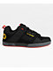 DVS Comanche Black, Yellow & Fiery Skate Shoes - Thumbnail image 3 of 5