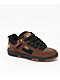 DVS Comanche Brown, Black & Gold Skate Shoes - Thumbnail image 1 of 6