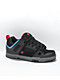 DVS Gambol Black, Fiery Red, & Blue Skate Shoes