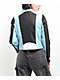 Daisy Street Blue & Black Color Block Moto Jacket - Thumbnail image 2 of 5