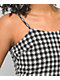 Daisy Street Cali Black & White Plaid Tank Top - Thumbnail image 3 of 3