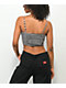 Daisy Street Cali Black & White Plaid Tank Top - Thumbnail image 2 of 3