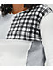 Daisy Street Patchwork Long Sleeve Crop Top - Thumbnail image 3 of 4