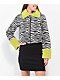 Daisy Street Zebra Fur Crop Twill Jacket - Thumbnail image 3 of 6