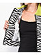 Daisy Street Zebra Fur Crop Twill Jacket - Thumbnail image 6 of 6