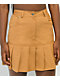 Daisy Street x Bratz Pleated Brown Skirt - Thumbnail image 3 of 4