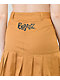 Daisy Street x Bratz Pleated Brown Skirt - Thumbnail image 4 of 4