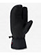 Dakine Camaro Short Trigger Black Snowboard Mittens - Thumbnail image 2 of 2