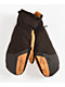 Dakine Nova Black & Tan Snowboard Mittens - Thumbnail image 2 of 2