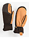 Dakine Nova Black & Tan Snowboard Mittens - Thumbnail image 1 of 2