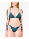 Damsel Amanda Green High Leg Bikini Bottom - Thumbnail image 1 of 4