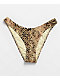 Damsel Amy Leopard Brown High Leg Bikini Bottom - Thumbnail image 4 of 4