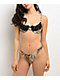 Damsel Amy Leopard Brown High Leg Bikini Bottom - Thumbnail image 1 of 4