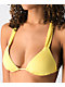 Damsel Bridget Beaded Yellow Triangle Bikini Top - Thumbnail image 3 of 4