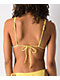 Damsel Bridget Beaded Yellow Triangle Bikini Top - Thumbnail image 2 of 4