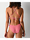 Damsel Carmen Red Gingham High Leg Bikini Bottom - Thumbnail image 2 of 3