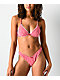 Damsel Carmen Red Gingham High Leg Bikini Bottom - Thumbnail image 1 of 3