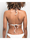 Damsel Chanel Heart Rib White Triangle Bikini Top - Thumbnail image 2 of 5