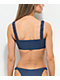 Damsel Denim Scrunchie Rib Bandeau Bikini Top - Thumbnail image 2 of 4