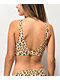 Damsel Into The Jungle Natural and Leopard Print Bralette Bikini Top