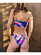 Damsel Jas Multi Tie Dye High Leg Bikini Bottom
