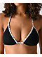 Damsel Lena Black Polka Dot Triangle Bikini Top - Thumbnail image 3 of 4