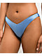 Damsel Meg Blue High Leg Bikini Bottom - Thumbnail image 3 of 4